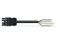 Wago 771-9994/116-401 connecting cable 4x1.5mm² Bu, 4000mm, black