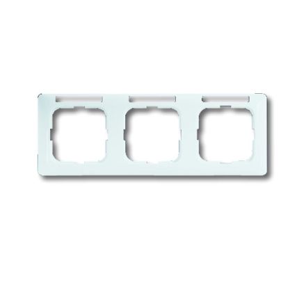 Busch-Jaeger 1733 NSKA-214 cover frame, 3-way frame alpine white