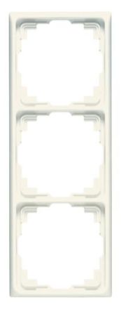 Jung CD583KW frame for cable duct installation 3-way, vertical and horizontal mounting, thermoplastic, cable duct CD, white