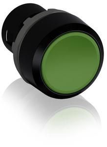 ABB Stotz-Kontakt KPR1-100G, reset button without plunger green, flat, no text CombiLine-Modular, 1SFA616160R1002