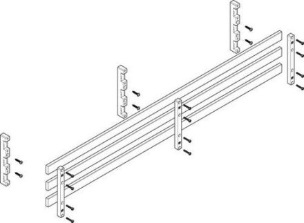 ABN 60mm with CU 30x10mm 3-pole 70mm busbar module ( MTSC42763 )
