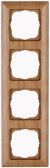 Kopp 306830000 4-way HK02 oak cover frame