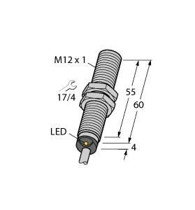 Turck 1074002 BIM-M12E-Y1X magnetic field sensor
