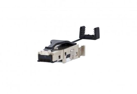 METZ CONNECT E-DAT Cat.6 8 (8) Industry IP20 AWG22-26 RJ45 connector field-assembly, 1401405012-I