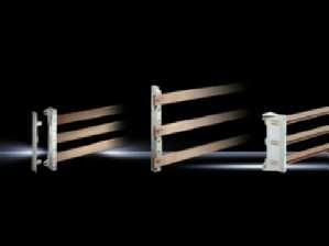 RITTAL 3056000 spacer busbar holder 3-pole, pack of 12.