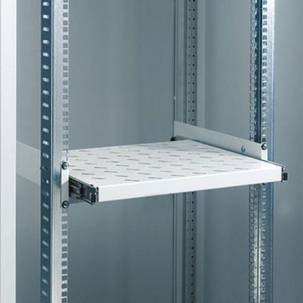 Schäfer IT-Systems 6750500 19 inch front extension 2HE R7035 packed shelf