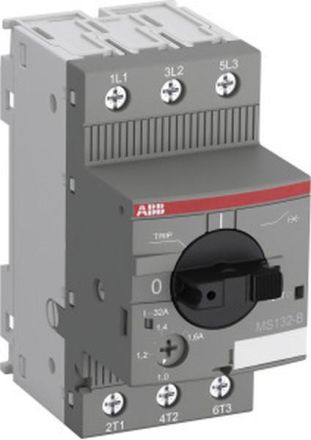 ABB Stotz-Kontakt MS132-1.0B, motor protection switch for railways, 1SAM350200R1005