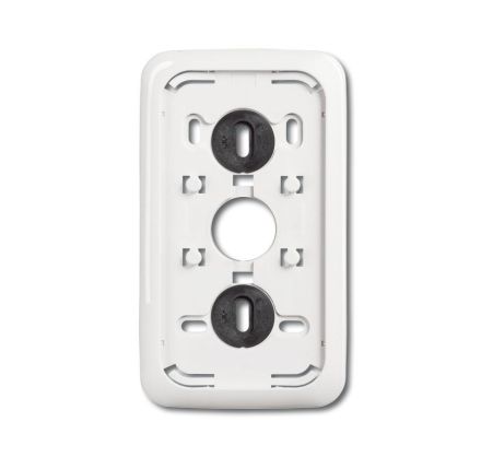 Busch-Jaeger 2609/02 APJ-COMBW mounting plate, 2-way, for combinations alpine white