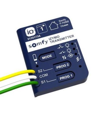 Somfy 1822609 flush-mounted io radio transmitter