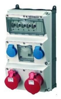 Mennekes 930007 AMAXX socket combination