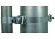 Dehn & Söhne 105361 fastening clamp NIRO D:50mm with tension band -300mm