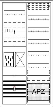 ABB Striebel & John 2CPX054231R9999 BA27CB AP BKE-I A27 1Z1R1V5A2 Complete cabinet
