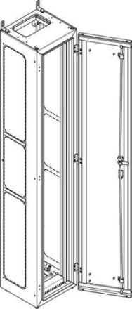 ABN protective insulated IP55 340x1890x340mm floor-standing housing (NT112PB)