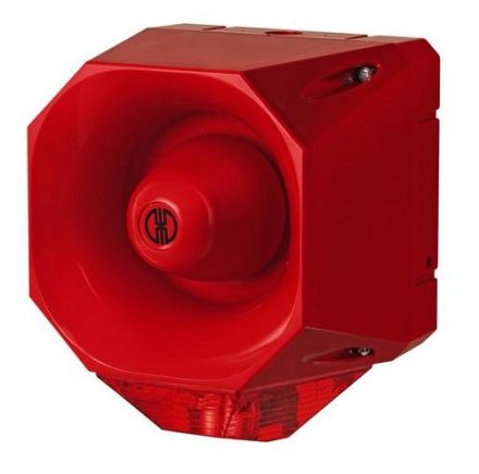 Werma 44201068 Blitz WM 42 tones 115-230VAC RD/RD siren