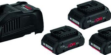 Bosch 3x ProCore 18V 4.0Ah +GAL 1880 CV starter set