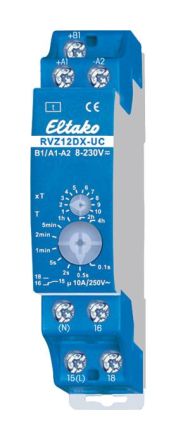 Eltako 23001202 time relay RVZ12DX-UC off-delay