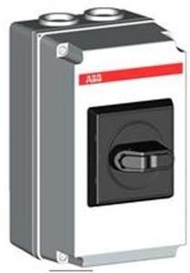 ABB Stotz-Kontakt OTDCP25S22MD, DC switch disconnector 4-pole 25A with black selector handle, 1SCA131731R1001