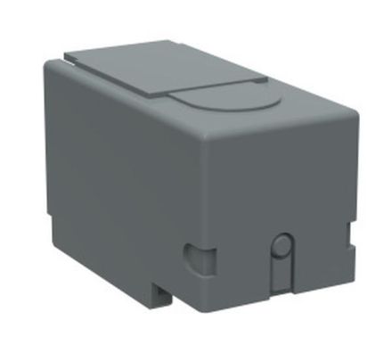 ABB Stotz-Kontakt OTS250G1S/4 , terminal cover snap fastening gray plastic , 1SCA022731R8400