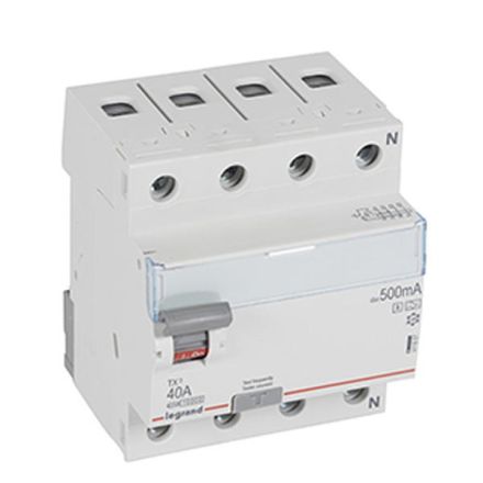 Legrand 411807 RCD/MCB TX3 40A 4P 500MA AS