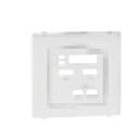 EFAPEL C.PLAT F/GEN BLIND CTRL MOD W/IR CTRL MT WH