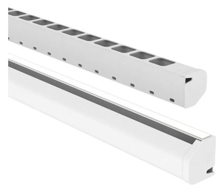 GGK 14346 KB 60x70-Set L:1400mm alpine white RAL9010 cable tie set