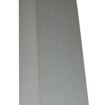 GRIMME AVH87.ED support foot square large 870mm, stainless steel look