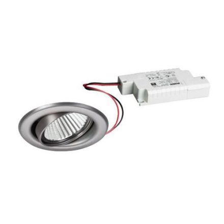Brumberg 39369223 LED recessed spotlight 230V 6W 3000K stainless steel.