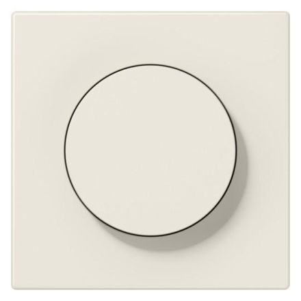 Jung LS1740 cover with rotary knob, Duroplast, LS series, white