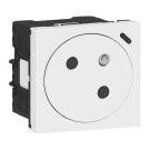 Legrand 077148L Mosaic Link F/B antibacterial bel UW socket