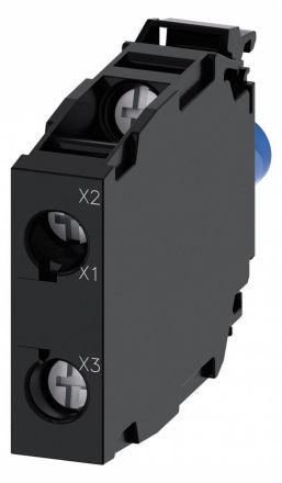 Siemens 3SU1401-1BG24-1AA0 with integrated LED AC 6-24V RGG LED module