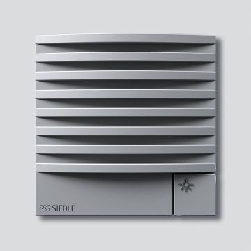 Siedle TLM 612-02 SM door loudspeaker module in silver metallic