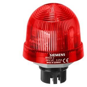 Siemens 8WD5320-0CB recessed light flashing light element 24V red