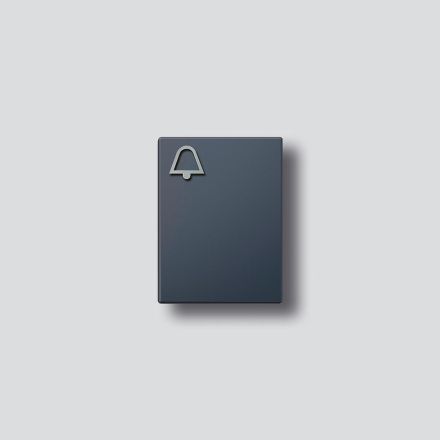 Siedle 210007071-00 for TM612-3/BTM 650-03 AG anthracite grey bell button