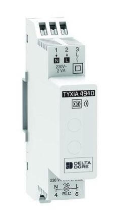 Rademacher 6351387 DIN rail dimming radio receiver