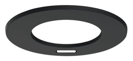 Theben 9070977 PlanoCover BK 76 black for PlanoSpot frame