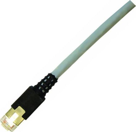 PROTEC.net 05300126 Cat6A-ISO 4P26 S/FTP 2XRJ45 40.0m patch cable halogen-free grey