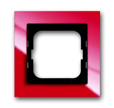 Busch-Jaeger 1721-287 cover frame, 1-way frame red
