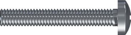 Reisser 007985V038-030012S-1 DIN 7985 threaded screws Pan Head, PZ drive, M 3 x 12, stainless steel A2, pickled, passivated, pack of 100