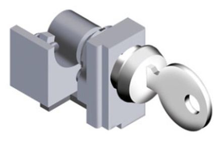 ABB Stotz-Kontakt KEY LOCK MOL key lock, 1SDA066625R0001