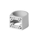 Meyer Licht 1220207940 60mm 1-way black Fluxa Mini mast node Meyer Licht 1220207940 60mm 1-way black Fluxa Mini mast node