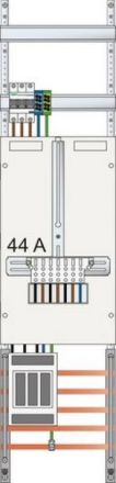 ABN 3Pkt 1Z (44A) NH00 with sHS/ZSK SK2 5-pole meter field (Z17910D)