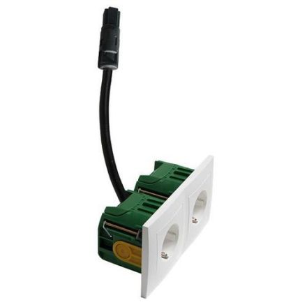 Hochköpper 00075021 H 11.6612/672.02 RD30 Badora double socket SCHUKO