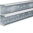 TEHALIT BRS652101D9016 68x210mm 2x80mm v-white parapet duct lower part