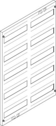 ABN 500x750mm 2FB/5RE open 150mm cover plate (FAO25N)