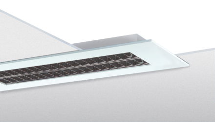 Ridi Leuchten 0850440 ESL-R2X145/35ND-SM LED grid recessed luminaire