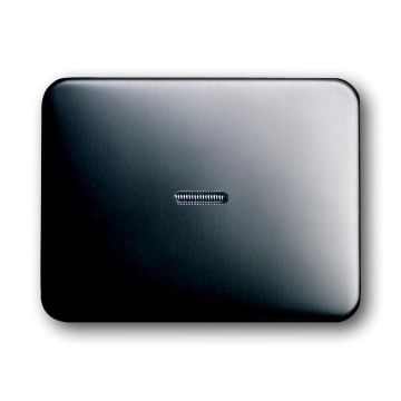 Busch-Jaeger 1787-20 rocker switch, with small transparent cap platinum