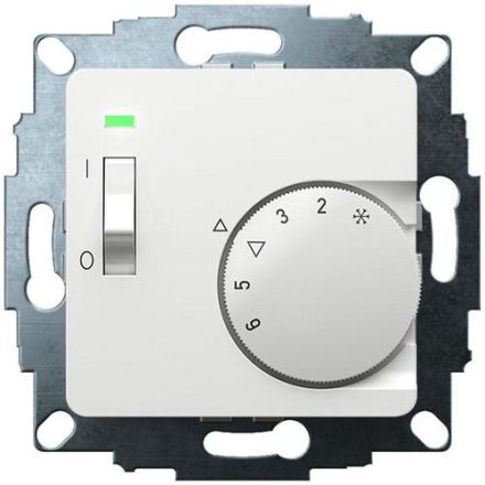 Eberle 191811223602 UTE 1012-RAL9016-G-50 flush-mounted room temperature controller