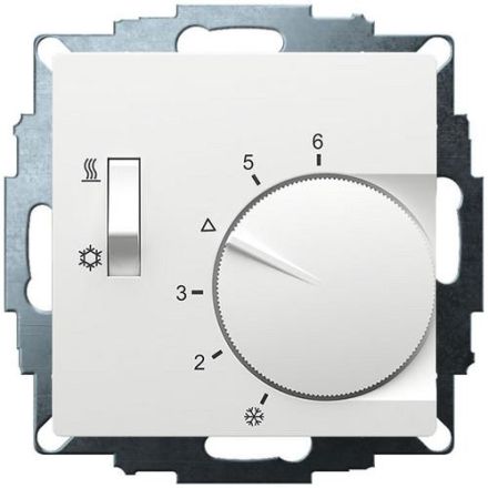 Eberle 191870554202 UTE 1770-RAL9016-M-55 flush-mounted room temperature controller