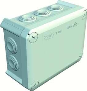 OBO Bettermann T100 151x117x67 pure white cable junction box, 2007533