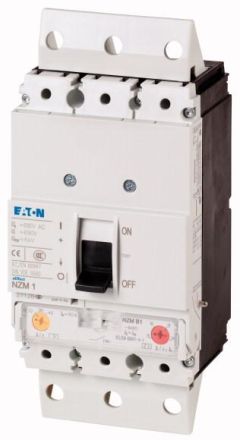 Eaton NZMB1-A80-SVE circuit breaker, 3p, 80A, plug-in insert, 112706